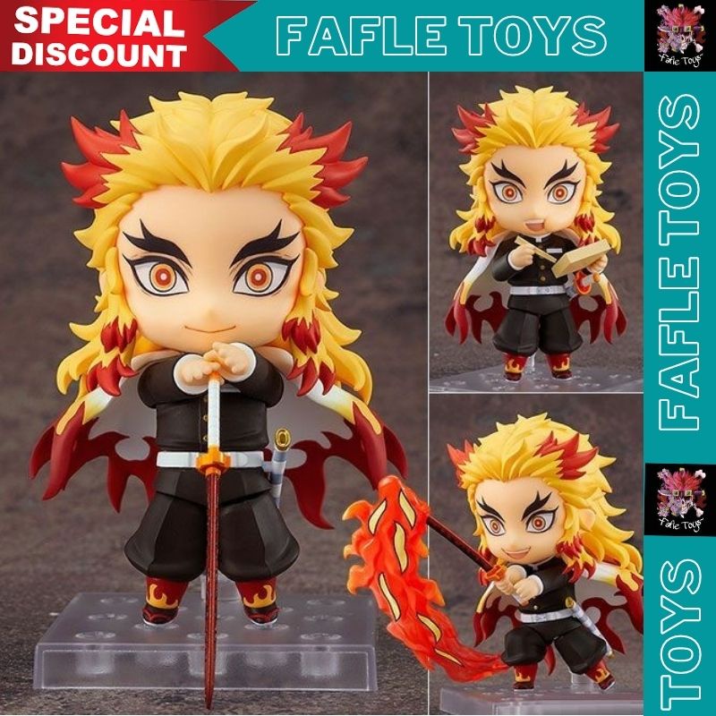 Nendoroid Kyojuro Rengoku Kimetsu No Yaiba Figure / Action Figure Kyojuro Rengoku Kimetsu No Yaiba /