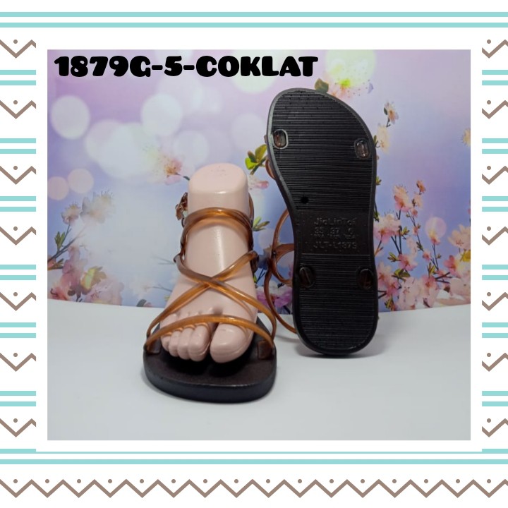 SANDAL WANITA IMPORT KASUAL NYAMAN DAN MODIS GLANZTON L-1879G-5 UK 37-41