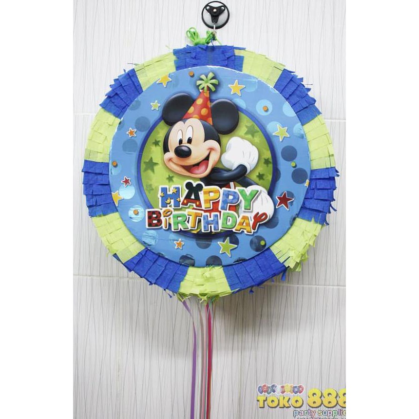 

Pinata Tarik Mickey Birthday Stars #12485 Produk Baik