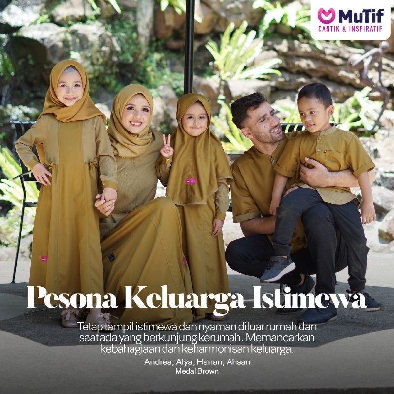 Sarimbit Keluarga MUTIF MEDAL BRONDZE || ALYA HANAN ANDREA AHSAN