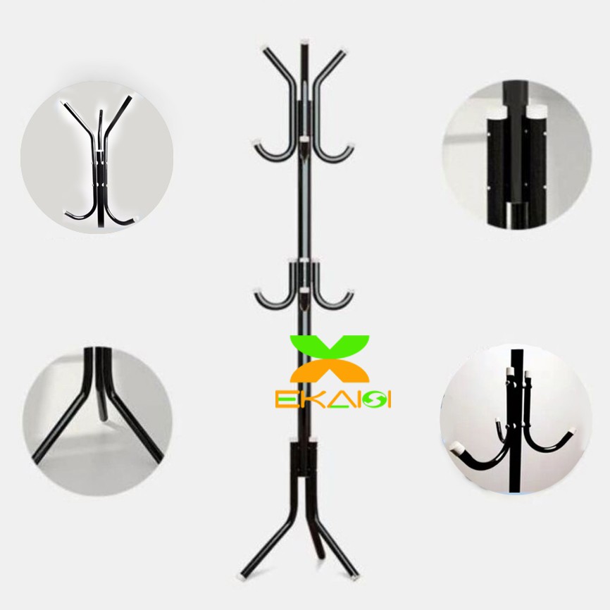 Ekaisi Multifunction Stand Hanger/Gantungan Berdiri/Hanger Gantungan Baju Tas