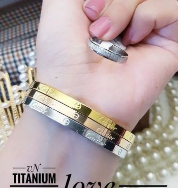 TiTanium set gelang cincin K34