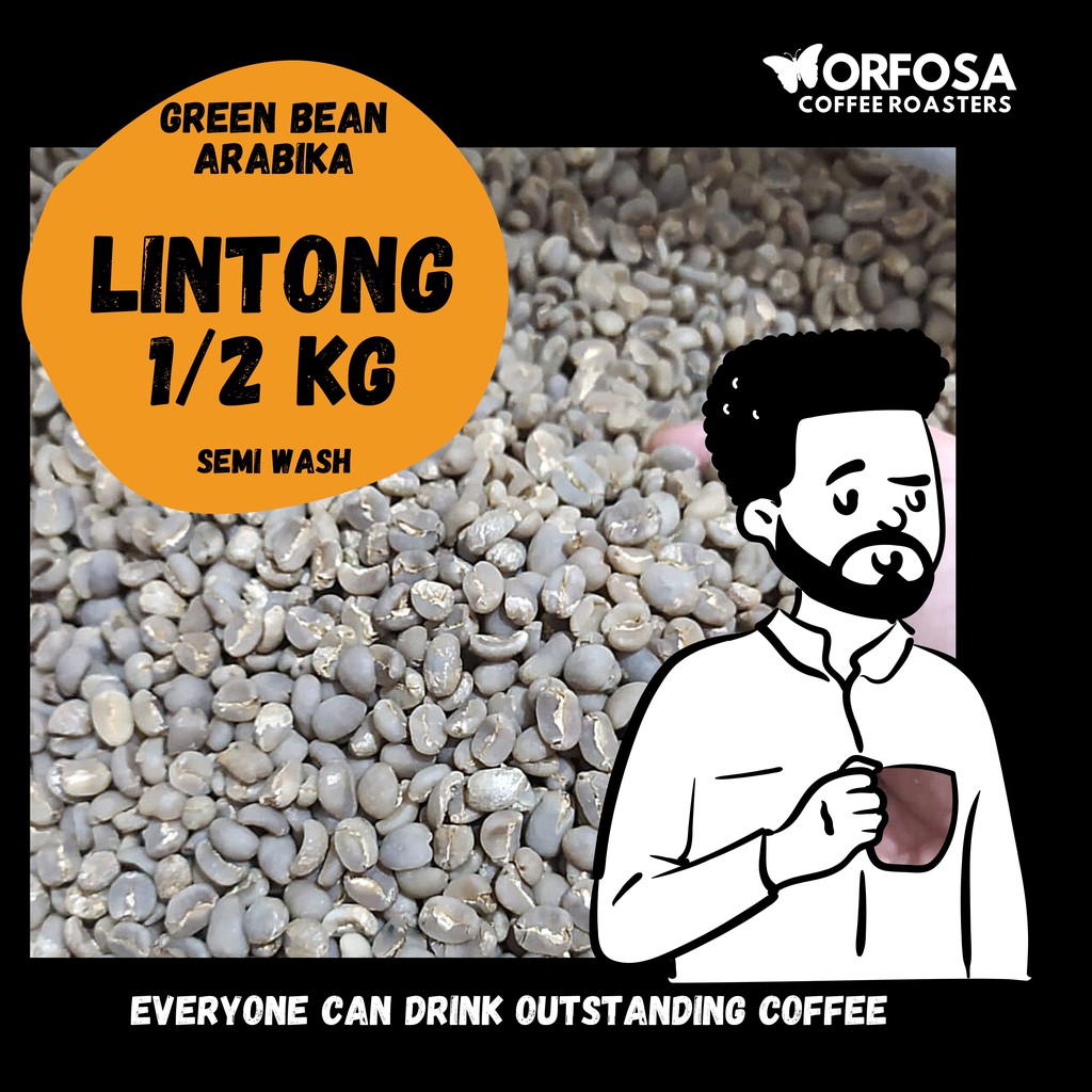 

GREEN BEAN KOPI ARABIKA LINTONG 500 GRAM / BIJI KOPI MENTAH