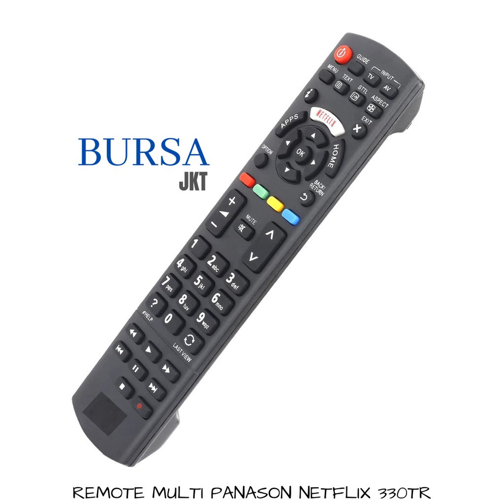 REMOTE PANASONI SMART TV UNIVERSAL PNS 40SF500G DIGITAL NETFLIX MULTIFUNGSI PNS330TR