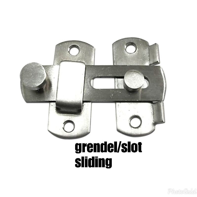 Grendel sliding slot sliding Grendel pintu geser