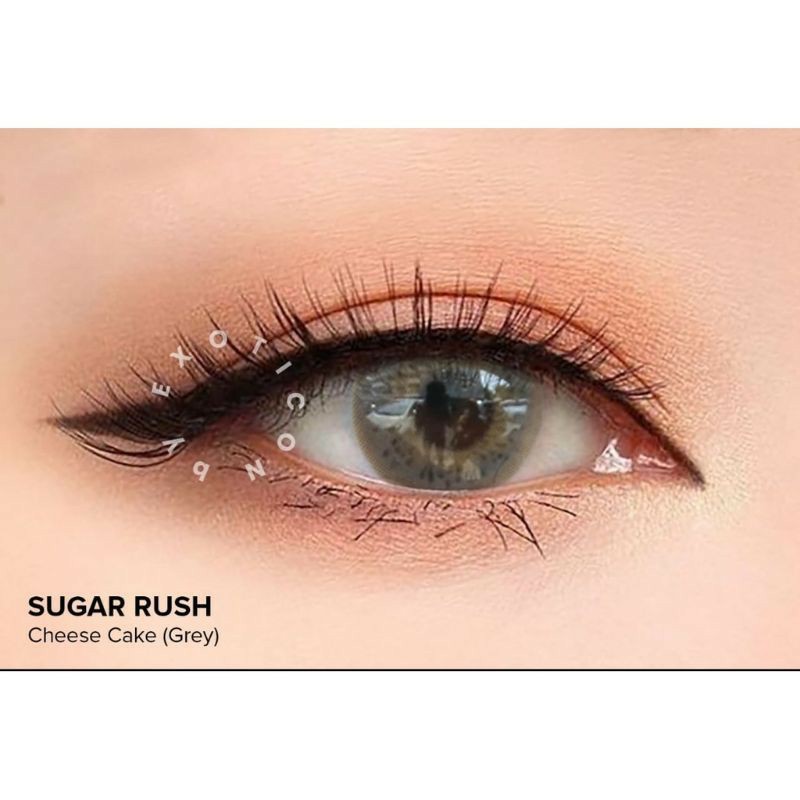 Softlens X2 SUGAR RUSH 14.2mm NORMAL by EXOTICON - FREE TEMPAT LENSA