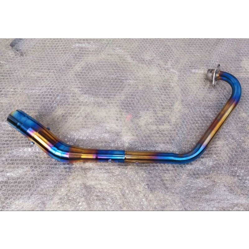Leher Knalpot bluemoon Tiger Verza Megapro Satria Fu Cb Vixion dll.