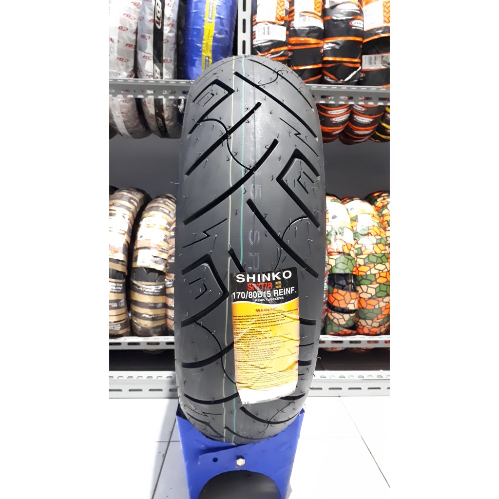 Ban SHINKO SR777 Cruiser WW 170.80 15 Rear For Ring 15 HD MOGE dan Motor Custom NOT Bridgestone