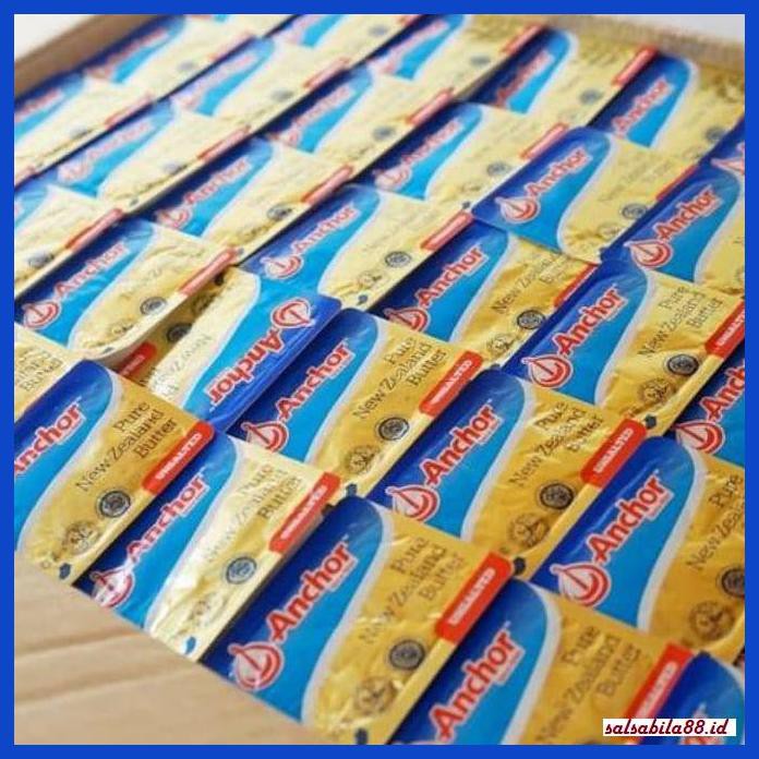 

Rettubagetnem- Anchor Unsalted Butter Mini Ub 10Pcs X 10G Unsalted Butter Mpasi Bayi -Asli-Slii.