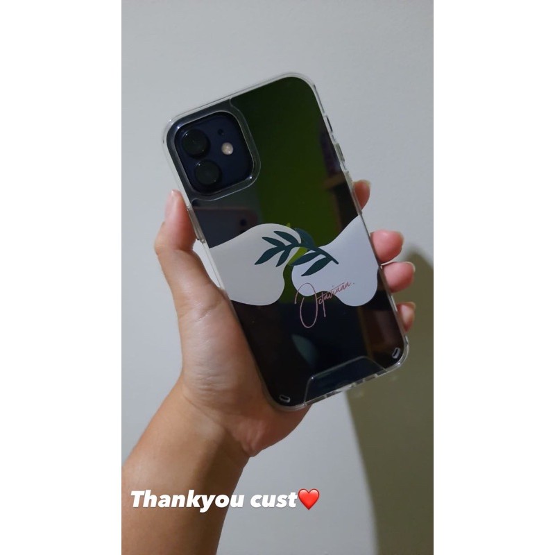Space Clear Case anti kuning , anti drop , impact case , Premium case , Case iphone-4