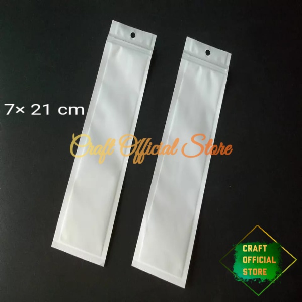 Plastik Klip Ziplock 7x21 Plastik Aksesoris Zipper Grade A