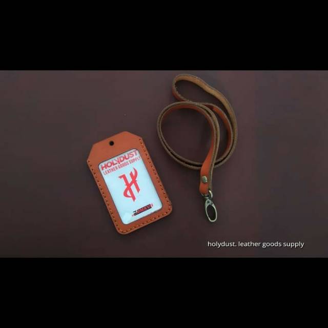 

ID Card Holder kulit Name tag kulit asli unik kualitas premium