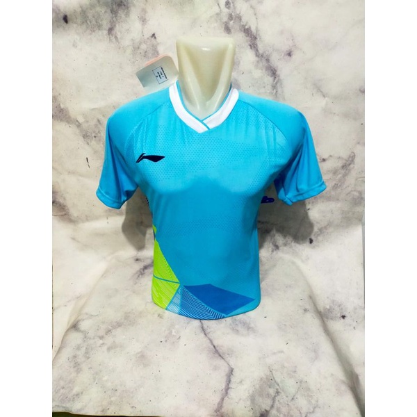 BAJU BADMINTON DEWASA ATASAN BADMINTON L156 JERSEY BULUTANGKIS