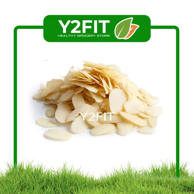 

w2fit Kacang Almond Slice Mentah / Slice Almond Blue Diamond 1 kg