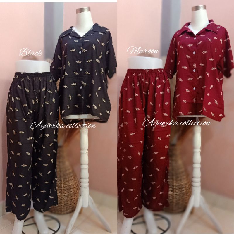 SET ARIA ONE SET Wanita // one set piyama // setelan tyedye // baju Bali