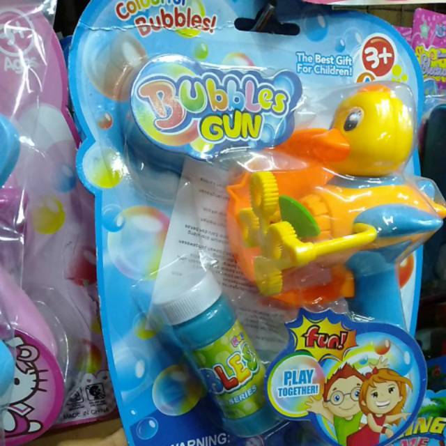 Maina Pistol / Tembak Bubble gun bahan bagus kualitas asli IMPORT