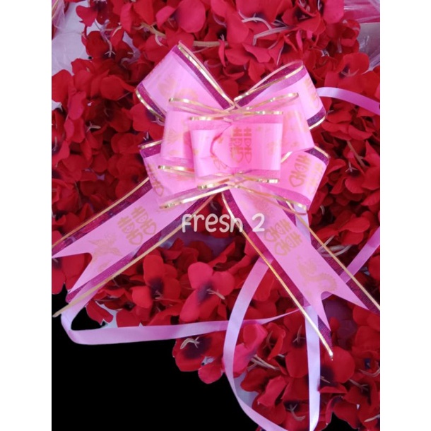 

pita shuangxi kain / pita sangjit warna ping/ pita wedding