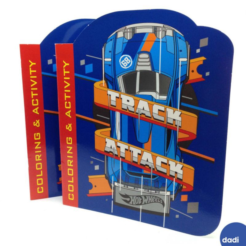 

Dadi - Hot Wheels Track attack Coloring Activity / Buku mewarnai