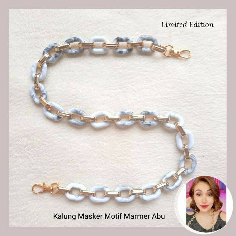 Strap Masker Artis Ayu Ting Ting Ivan Gunawan Ruben Lanyard Tali Kalung Pengait