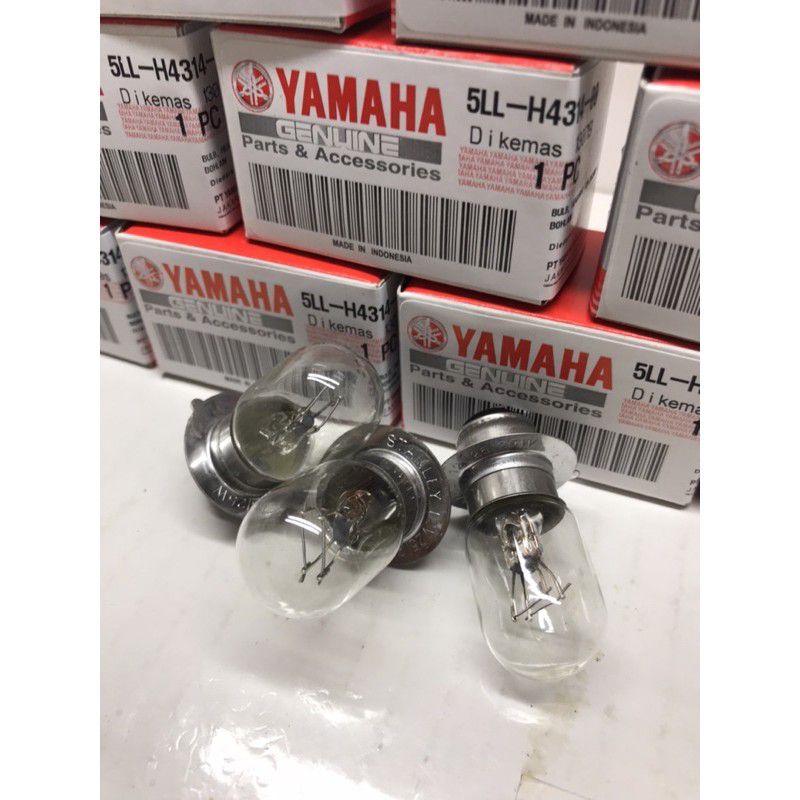 5LL Bohlam Lampu Depan 12V 25W Yamaha Mio,Yupiter,Beat,Vario,Fino,Mio Soul,Mio J,Xride,Vega