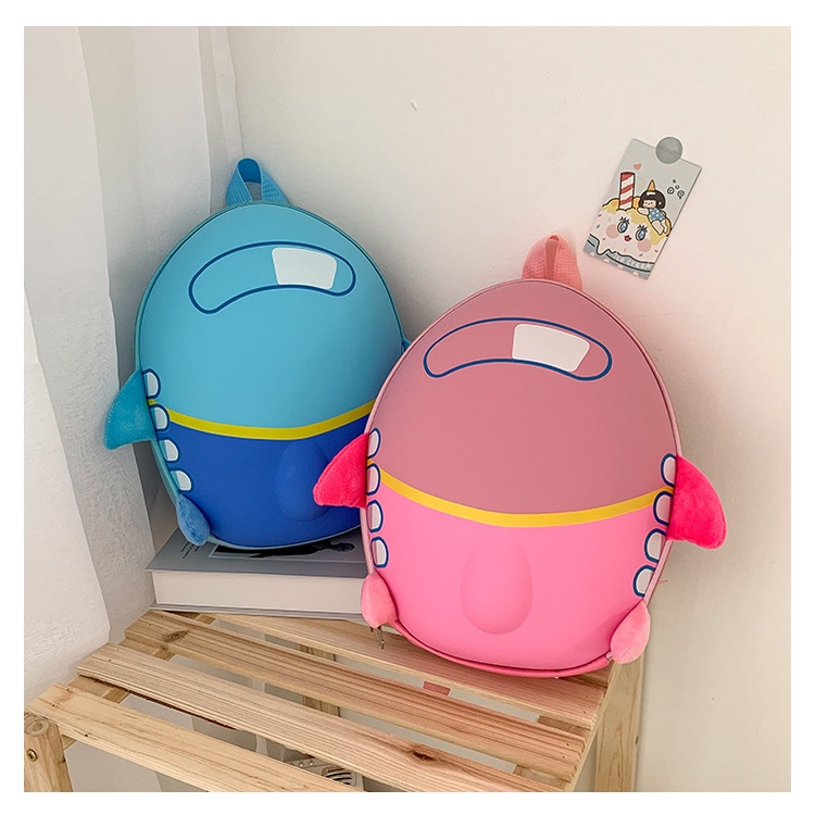 Serenity Tas Ransel Anak Unisex  Terbaru 2022 Model Pesawat/ Back To School / Back Pack Sekolah PAUD TK SD IMport - 482