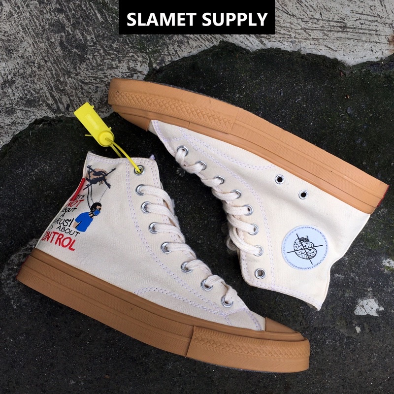 NOBRANDS FOOTWEAR CORONA JANCOK WHITE GUM WHITE PARCMENT LOW