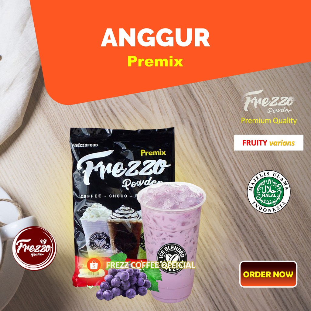 

ANGGUR / BUBUK FREZZO / FRUITY