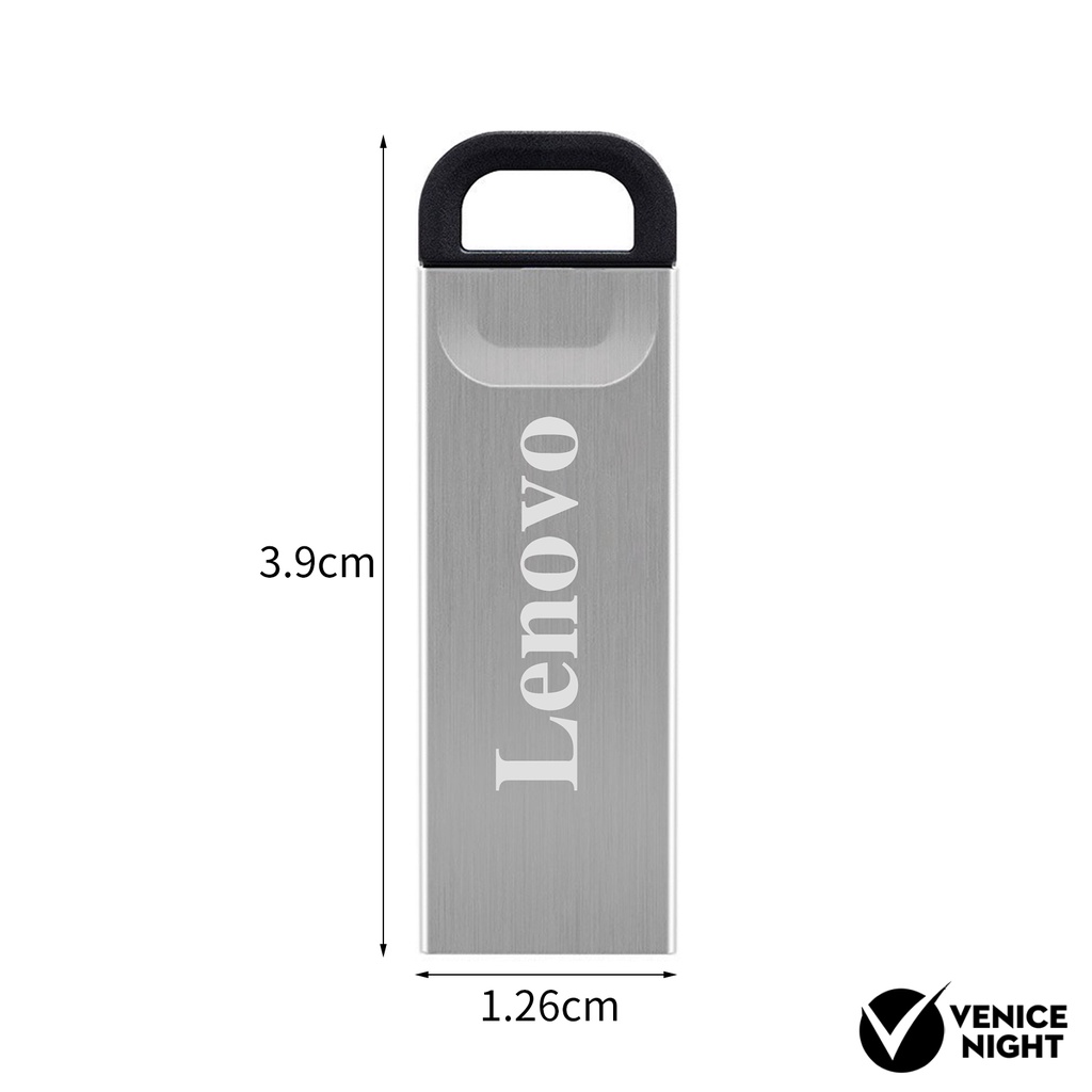 (SF) Lenovo 1TB / 2TB Flashdisk USB Mini Anti Air Plug &amp; Play Untuk PC