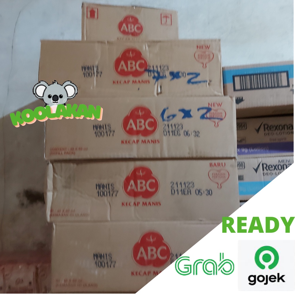

Kecap Manis ABC 1 Karton/Dus - 60ml - Isi 48 Pcs