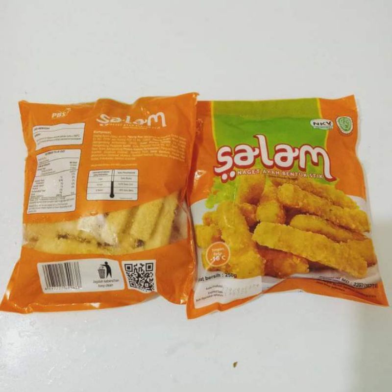 

SALAM Naget Stik (Chicken Nugget Stick) 250gr