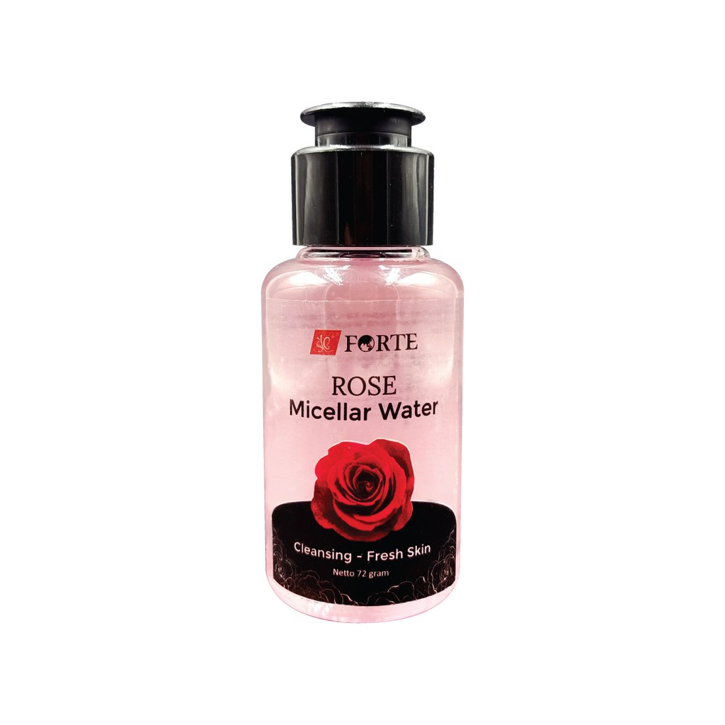 SYB Forte Rose Micellar Water 77g Cleansing  Fresh Skin Air Mawar BPOM Halal (KIM)