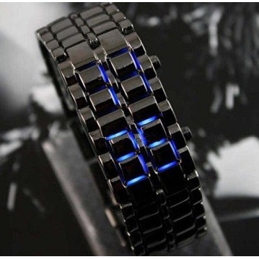 Jam Lampu LED Tokyo Flash JAM LAVA - Watch Iron Samurai Tokyoflash Japanese Fashion