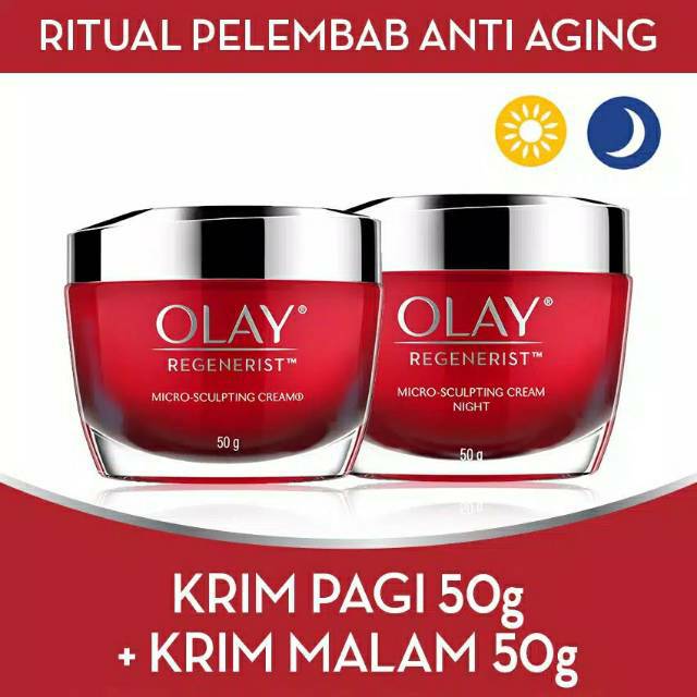 Olay Ritual Pelembab Anti Aging / Olay Regenerist Micro Sculpting Cream