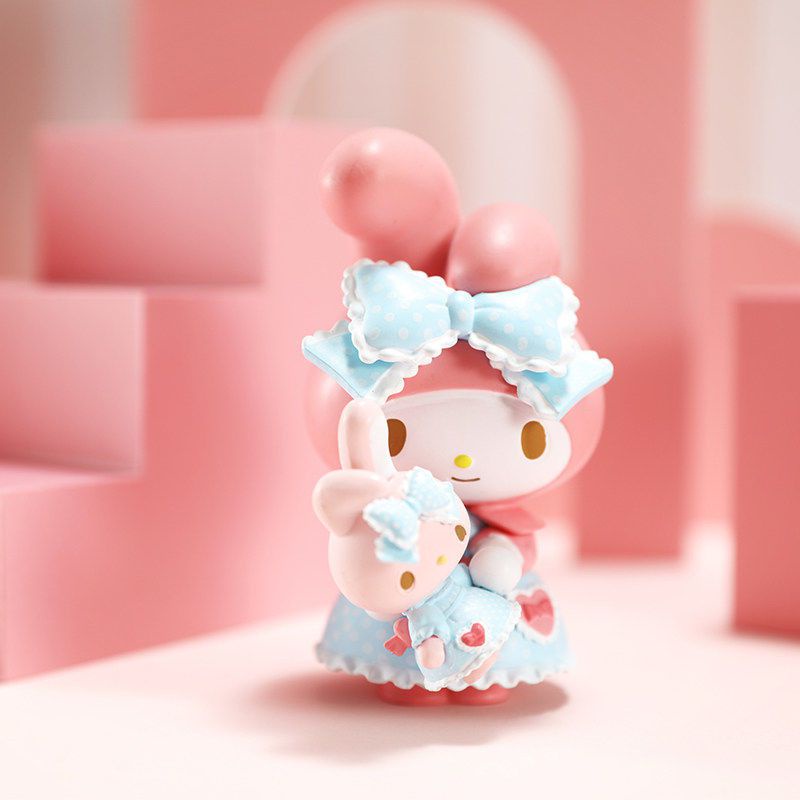 Sanrio My Melody Figure Anime Kawaii Melody Action Figures Collection Materials Figure Toy Gift For Children