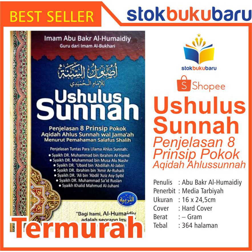 Jual Buku Ushulus Sunnah Penjelasan 8 Prinsip Pokok Aqidah Ahlussunnah