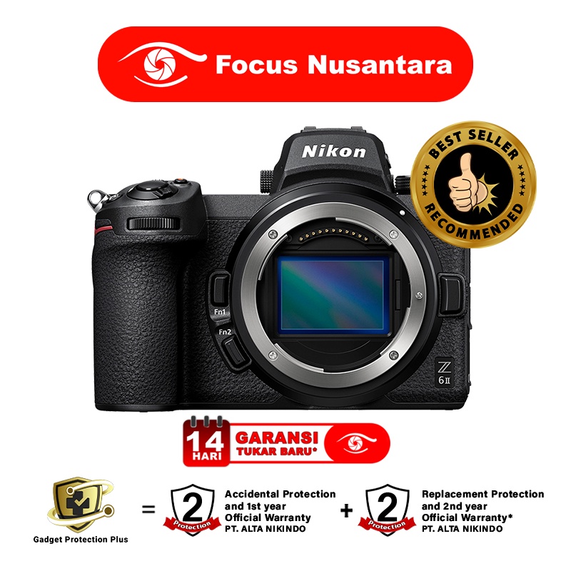 Nikon Z6 Ii Z6ii Z6 Mark Ii Body Only Garansi Resmi Shopee Indonesia