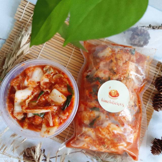 

KIMCHI SAWI PUTIH KOREA 500GR FRESH BY KIMCHILICIOUS