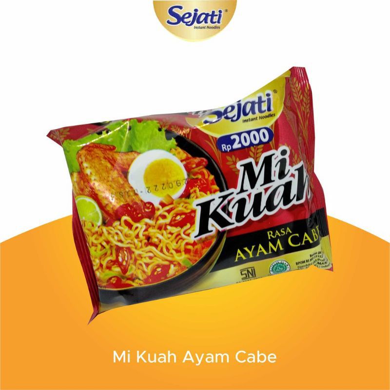 

MIE SEJATI NETTO 90 GRAM( kemasan baru harga berbeda)