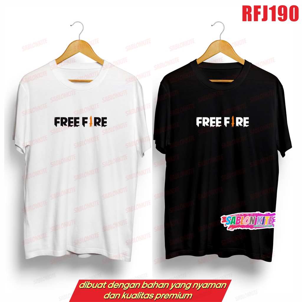 MURAH!!! KAOS GAME ANAK DAN DEWASA RFJ190 FREEFIR EFEF EP EP