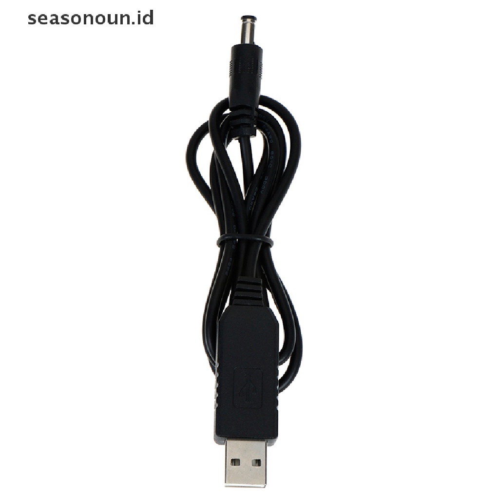 Kabel Konverter Modul step up Usb dc 5v Ke dc 12v 2.1x5.5mm male connector
