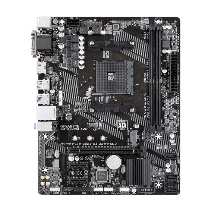 GIGABYTE GA A320 MS2H AM4, DDR4