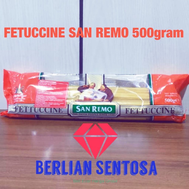 

fettucine san remo 500gram fetucini 500gram