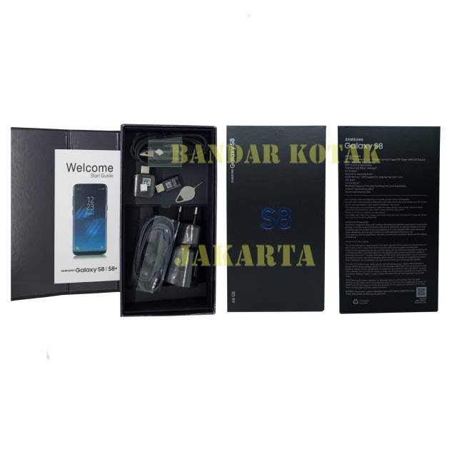 

Dus box kotak samsung S8 and S8 plus full set OTG and konverter