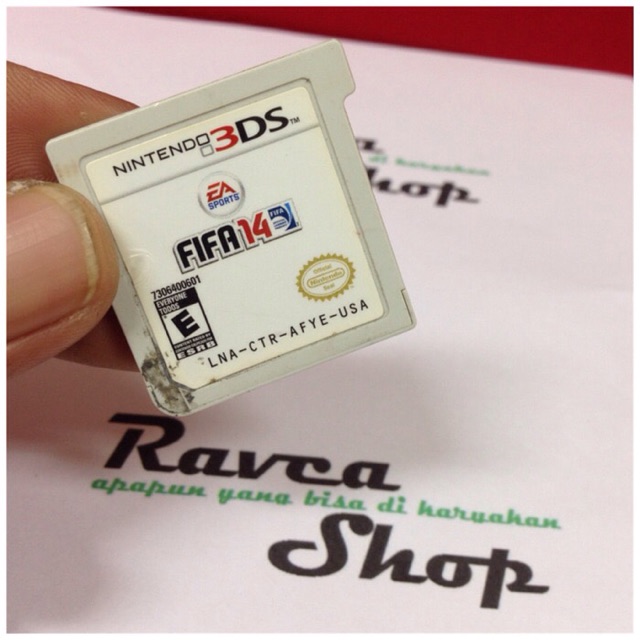 Kaset-nintendo-3ds-fifa14-bekas