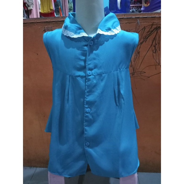 Dres Katun Paris Polos Ana//Dres Tunik Polos Anak