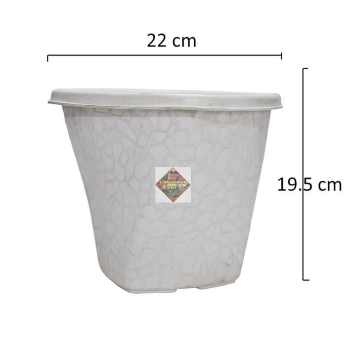 pot twister uk 20 model unik Putih