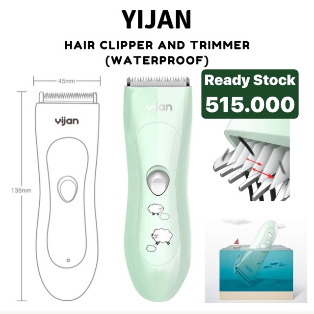 Yijan Hair Clipper - Alat Cukur Rambut Bayi