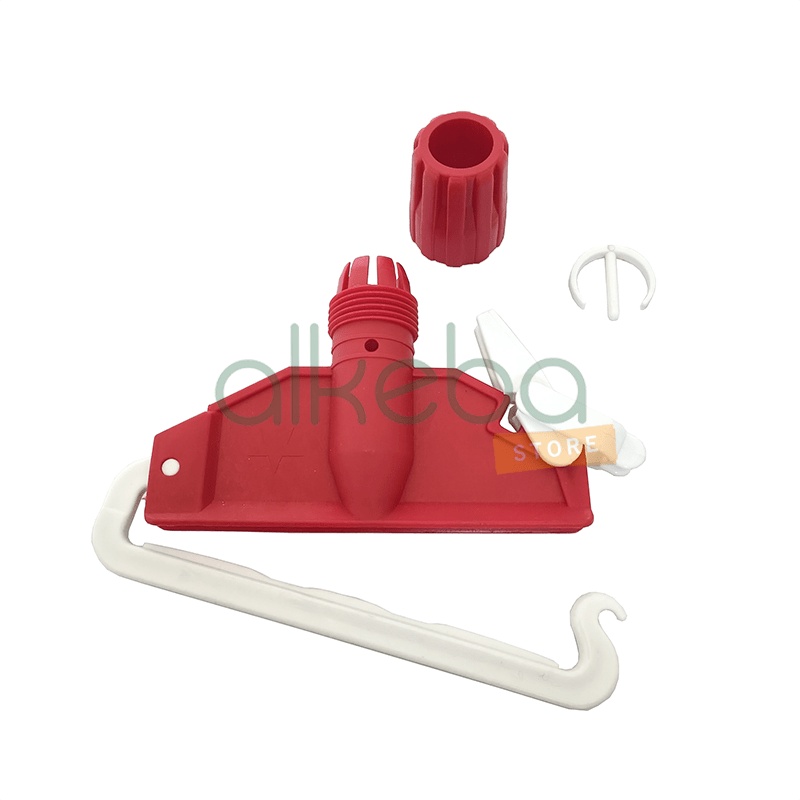 MOP FRAME / MOP HOLDER / MOP CLIPPER (MERAH)