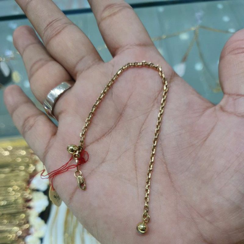 gelang emas 700/22k nori rapet cakep dan simple