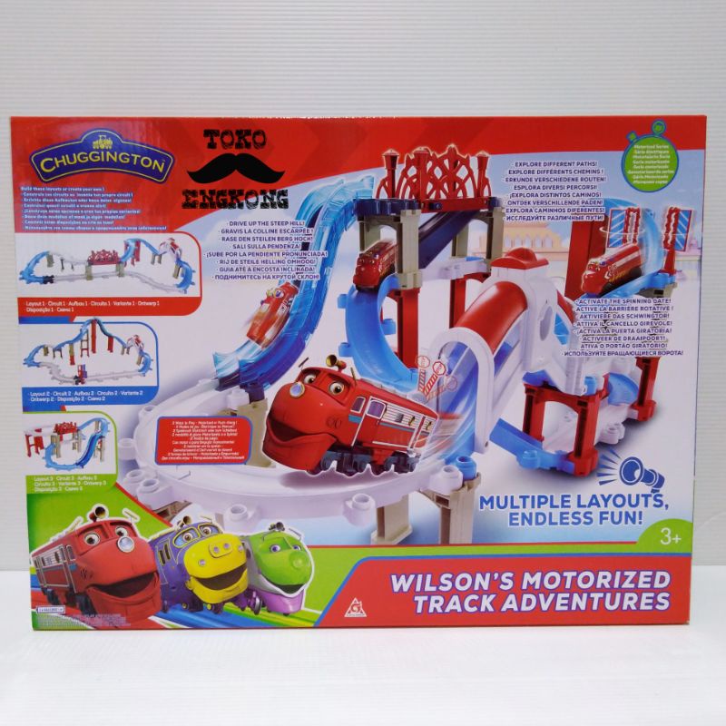 KERETA API CHUGGINGTON MOTORIZED TRACK ADVENTURES